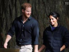 Prince Harry showed a touching picture with pregnant Megan in the forest