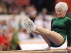 Gorgeous woman:? 91 year old gymnast conquered the world