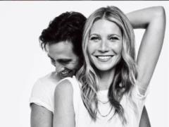 Happy Gwyneth Paltrow in a luxurious dress showed the first photos from the wedding
