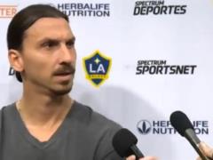 Ibrahimovic: I have an interest from Europe, but my priority is Galaxy