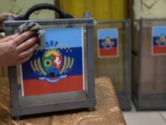  Elections  in the Donbass do not match any of the conditions for their conduct