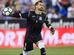 Goalkeeper Leganes Cuellar avoided severe injury