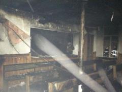 In Nikolaev the church burned down
