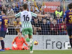 Barcelona 44 didn’t miss as many as this season