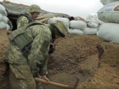 В штабе ООС показали, как бойцы готовятся к зиме