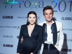 Pregnant Regina Todorenko visited a social event a few days before giving birth