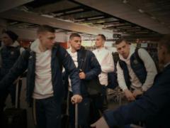 Ukrainian players flew the last official match of the year