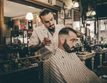 What does the male barbershop philosophy