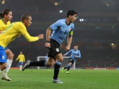 Brazil minimally beat Uruguay