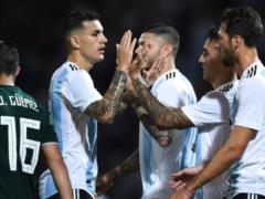 Tm. Argentina overpowered Mexico