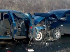 Road accident on the highway Kiev - Kharkov: one person died, 7 were injured
