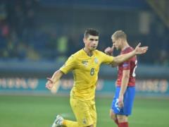 Украина — на втором месте по владению мячом в дивизионе В Лиги наций