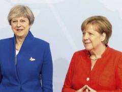 May will chase after Merkel
