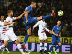 Italy pulled out a victory in the match against the United States