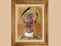 The art group played the writer, hiding in the Romanian forest a fake picture of Picasso