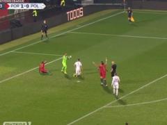 Portugal - Poland 1: 1 Video goals and match review