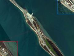 Построенный Россией мост в оккупированный Крым начал смещаться