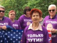 In Russia, fired  Putin squads  (video 18+)