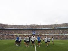 Almost 57 thousand fans came to the training of a football club in Argentina