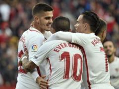 Sevilla tops La Liga after defeating Valladolid