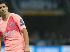 Suarez was out for two weeks due to injury