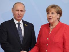 Putin urged Merkel to work on Ukraine