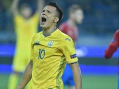 Коноплянка – лучший бомбардир сборной Украины в 2018 году