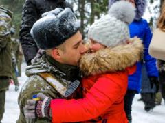 На Востоке Украины более 500 молодых гвардейцев присягнули на верность народу Украины
