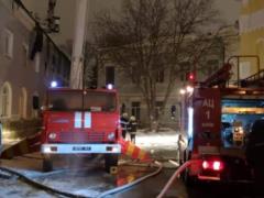 Пожар в здании Киево-Печерской лавры ликвидирован