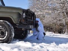 Оккупанты получили  ответку  за погибшего воина: 4 убито, 5 ранено, уничтожена БМП