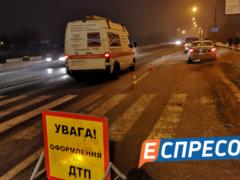 В Киеве водитель Mercedes Vito сбил женщину на пешеходном переходе