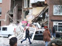 В Гааге прогремел взрыв, обрушилась часть жилого дома