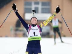 20-летняя украинка Бех завоевала путевку на Кубок мира по биатлону