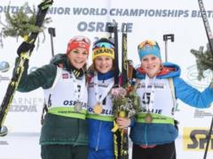 Украинка стал двукратной чемпионкой мира по биатлону