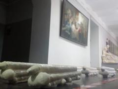 Автор  Парада членов  выехал из Украины в Финляндию в рамках программы по защите художников