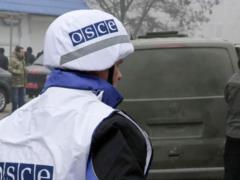 На Донбассе обстрелян патруль ОБСЕ