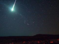 В Венесуэле упал большой пылающий метеорит