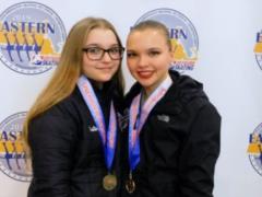 Фигуристки украинского происхождения выиграли две медали на турнире в США