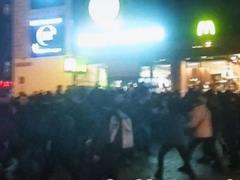 На Крещатике подрались ультрас Динамо и Айнтрахта