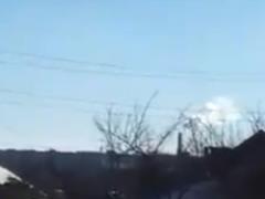 Стратегический бомбардировщик пролетел над Донецком