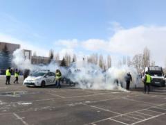 В Харьковском университете внутренних дел прошли тактико-специальные учения