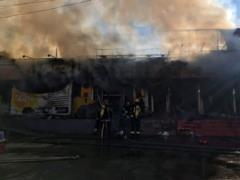Пожар в Кривом Роге ликвидировали