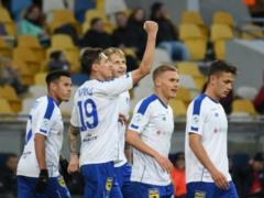  Динамо  благодаря мощному первому тайму разгромно триумфовало в киевском дерби