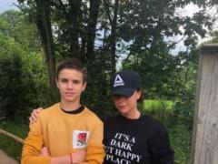 16-летний сын Бекхэмов Ромео встречается с известной актрисой - СМИ