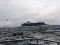 В Сети появилось видео с терпящего бедствие лайнера Viking Sky