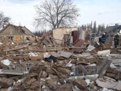 На Днепропетровщине в частном секторе произошел взрыв. Дом разрушен до основания