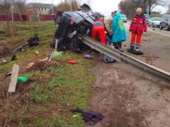 На Харьковщине в тяжелом ДТП погиб мужчина (видео 18+)