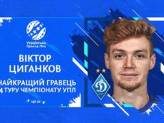 Цыганков – третий раз кряду признан лучшим игроком тура УПЛ