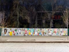 В Харькове уничтожили детскую плакатную акцию, часть детской программы Биеннале молодого искусства