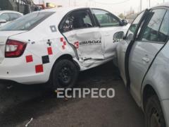 Вследствие тройного ДТП в Киеве пострадал ребенок